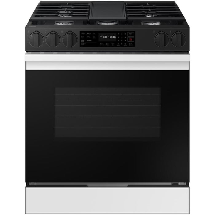 Samsung 6.0 cu. ft. Bespoke Smart Slide-In Gas Range NSG6DB830012/AA IMAGE 1