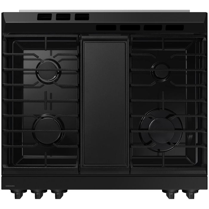 Samsung 6.0 cu. ft. Bespoke Smart Slide-In Gas Range NSG6DB830012/AA IMAGE 5