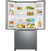 Samsung 18 cu. ft. Counter-Depth French 3-Door Refrigerator RF18A5101S9/AA IMAGE 2