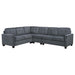 Coaster Furniture Sectionals Stationary 551701-SET IMAGE 1