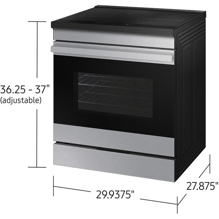 Samsung 6.3 cu. ft. Bespoke Smart Slide-In Induction Range NSI6DG9500SR/AA IMAGE 10