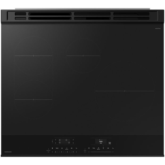 Samsung 6.3 cu. ft. Bespoke Smart Slide-In Induction Range NSI6DG9500SR/AA IMAGE 5