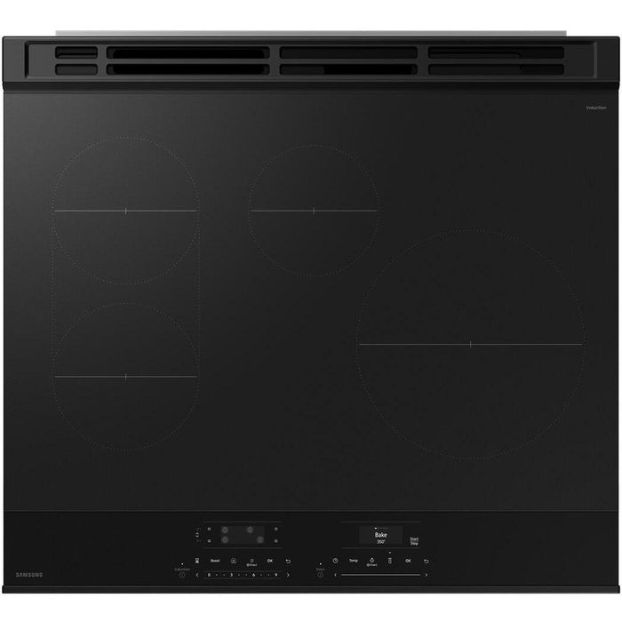 Samsung 6.3 cu. ft. Bespoke Smart Slide-In Induction Range NSI6DB950012/AA IMAGE 5