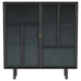 Coaster Furniture Dalia 950385 2-Door Accent Storage Cabinet with Shelving - Black IMAGE 3