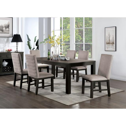 Furniture of America Umbria Dining Table CM3252BK-T IMAGE 2