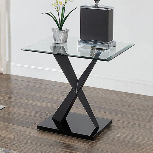 Furniture of America Xanthus End Table CM4191BK-E-TABLE IMAGE 1