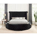 Furniture of America Delilah Queen Upholstered Platform Bed with Storage CM7177BK-Q-BED IMAGE 3