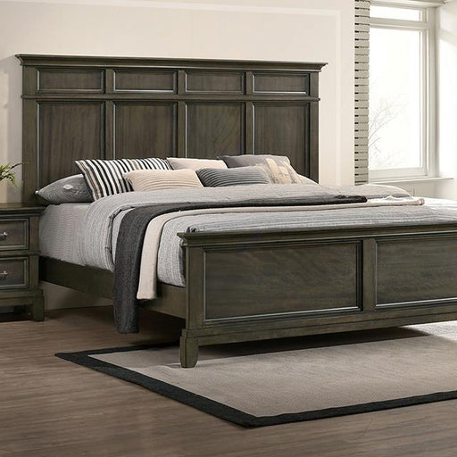 Furniture of America Houston King Panel Bed CM7221GY-EK-BED IMAGE 1