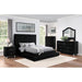 Furniture of America Stefania King Upholstered Platform Bed CM7227BK-EK-BED IMAGE 2