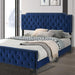 Furniture of America Charlize King Upholstered Platform Bed CM7414NV-EK IMAGE 1