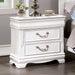 Furniture of America Alecia 2-Drawer Nightstand CM7458WH-N IMAGE 1