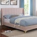 Furniture of America Pearl Full Upholstered Platform Bed CM7459PK-F-BED IMAGE 1