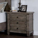 Furniture of America Durango 3-Drawer Nightstand CM7461GY-N IMAGE 1