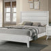 Furniture of America Dortmund King Panel Bed CM7465WH-EK-BED IMAGE 1