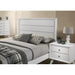 Furniture of America Dortmund King Panel Bed CM7465WH-EK-BED IMAGE 4