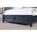 Furniture of America Manzanillo California King Panel Bed with Storage CM7470BL-CK-BED IMAGE 4