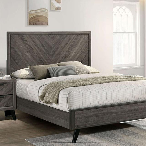 Furniture of America Vagan California King Panel Bed CM7472GY-CK-BED IMAGE 1