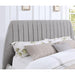 Furniture of America Sherise King Upholstered Platform Bed CM7476GY-CK-BED IMAGE 3