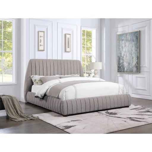 Furniture of America Sherise Queen Platform Bed CM7476GY-Q-BED IMAGE 2