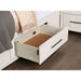 Furniture of America Karla California King Bookcase Bed with Storage CM7500WH-CK-BED IMAGE 3