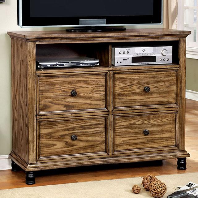 Furniture of America Mcville 4-Drawer Media Chest CM7558TV IMAGE 3