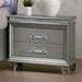 Furniture of America Maddie 2-Drawer Nightstand CM7899SV-N IMAGE 1