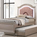 Furniture of America Allie Full Upholstered Panel Bed CM7901RG-F-BED IMAGE 1