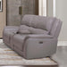 Furniture of America Gorgius Power Reclining Loveseat with Console CM9910ST-LV-PM-PK IMAGE 1