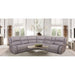 Furniture of America Gorgius Power Reclining Leather Match Sectional CM9910ST-SECT-PM IMAGE 2