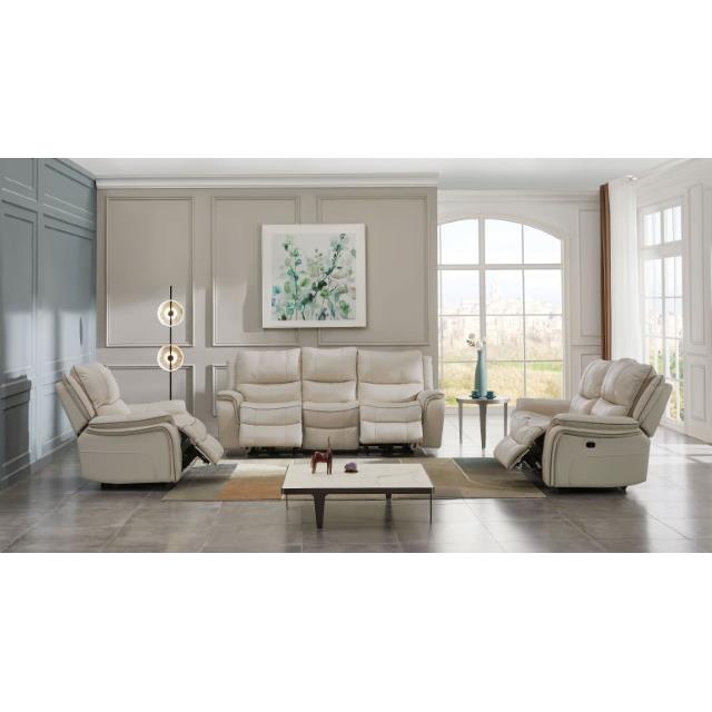 Furniture of America Henricus Reclining Fabric Loveseat CM9911BG-LV IMAGE 2