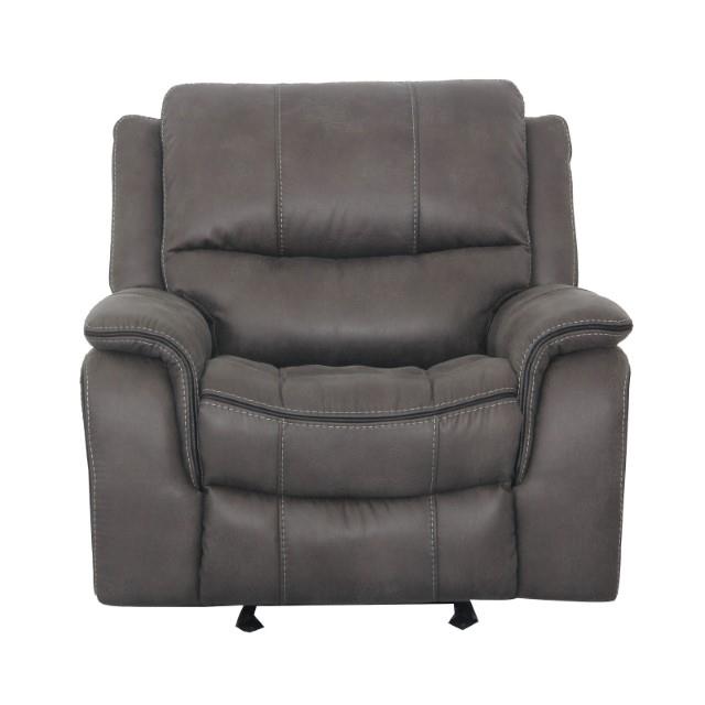 Furniture of America Henricus Glider Fabric Recliner CM9911DG-CH IMAGE 6