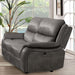 Furniture of America Henricus Reclining Fabric Loveseat CM9911DG-LV IMAGE 1