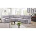 Furniture of America Tyrone Power Reclining Fabric Sectional CM9913GY-SECT-PM IMAGE 2