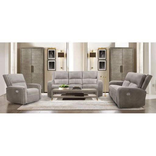 Furniture of America Vasilios Power Reclining Loveseat CM9914ST-LV-PM IMAGE 2