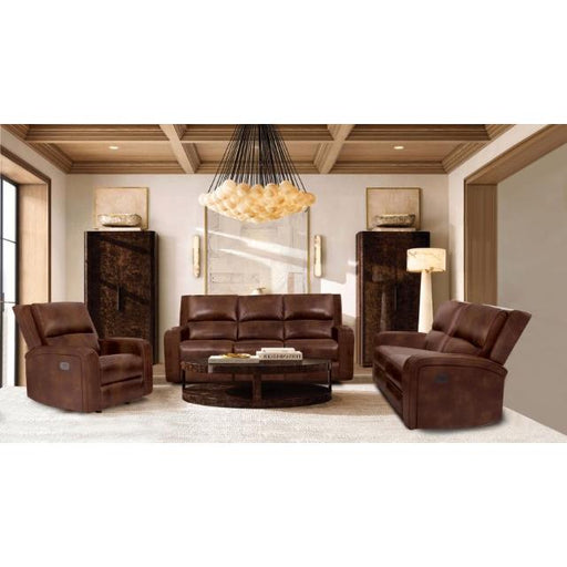 Furniture of America Soterios Power Reclining Sofa CM9924MB-SF-PM IMAGE 2