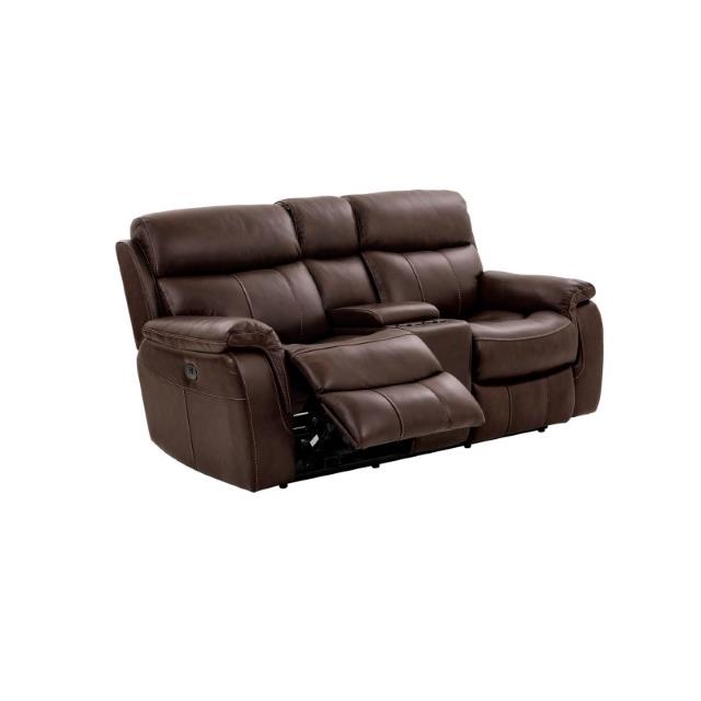 Furniture of America Antenor Power Reclining Loveseat with Console CM9926MB-LV-PM-PK IMAGE 3