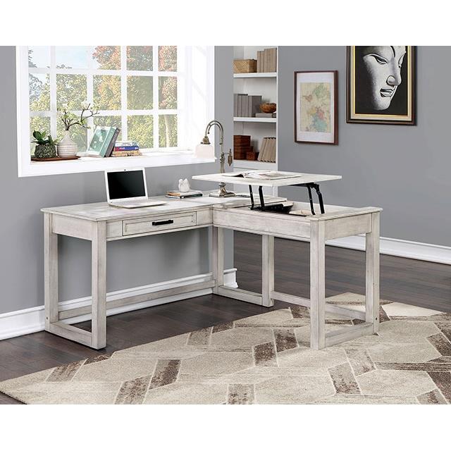 Furniture of America Galarga CM-DK418WH Desk IMAGE 3