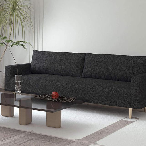 Furniture of America Elverum Stationary Sofa FM61000BK-SF IMAGE 1