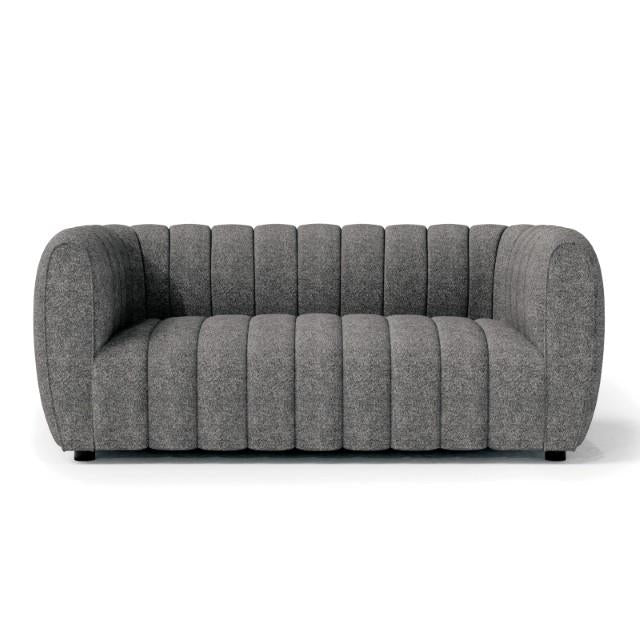 Furniture of America Aversa Stationary Loveseat FM61002GY-LV IMAGE 4