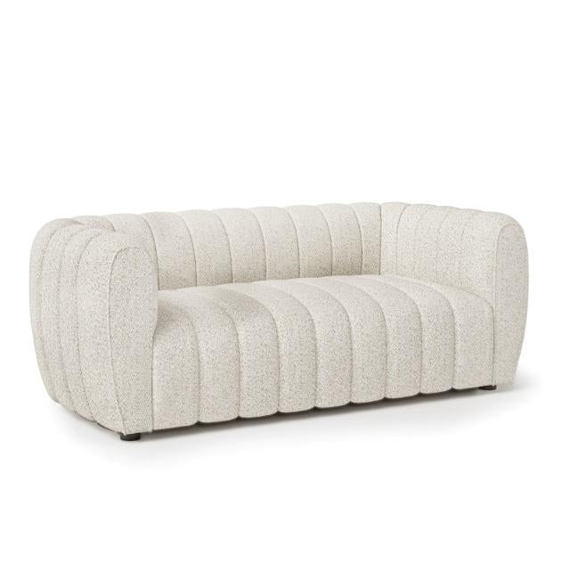 Furniture of America Aversa Stationary Fabric Loveseat FM61002WH-LV IMAGE 4