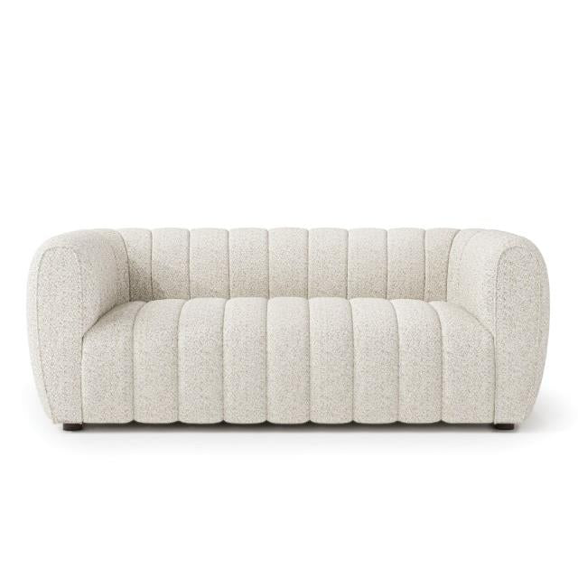 Furniture of America Aversa Stationary Fabric Loveseat FM61002WH-LV IMAGE 5