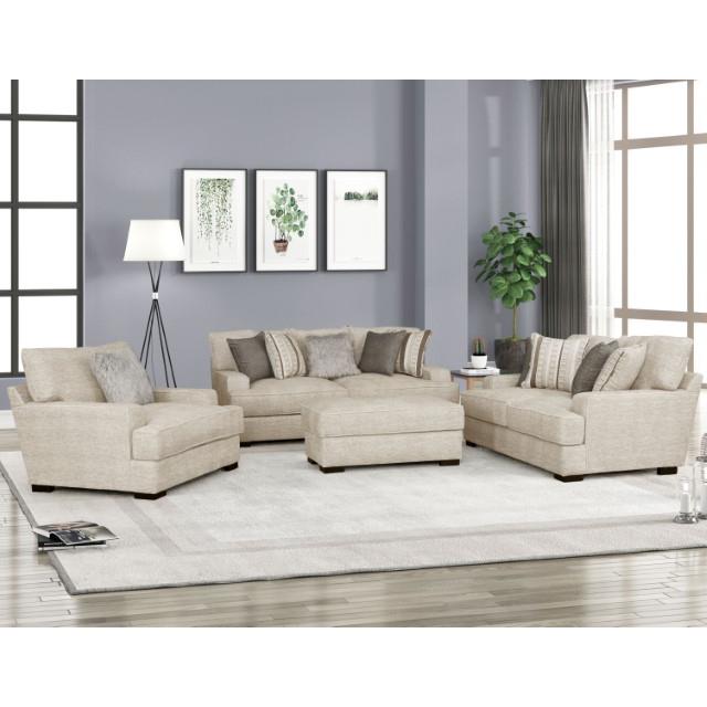 Furniture of America Ardenfold Stationary Fabric Sofa FM64201BG-SF IMAGE 2