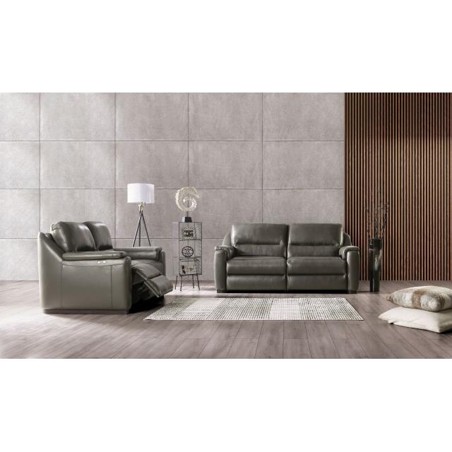 Furniture of America Altamura Power Reclining Loveseat FM90002GY-LV-PM-PK IMAGE 2