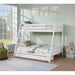 Furniture of America Emilee FM-BK003WH Twin/Full Bunk Bed IMAGE 5