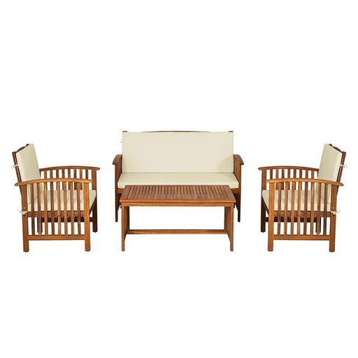 Furniture of America Kyushu GM-1022BG-4PC 4 pc Patio Set IMAGE 1