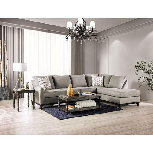 Furniture of America Lantwit Fabric Sectional SM1118-SECT IMAGE 2