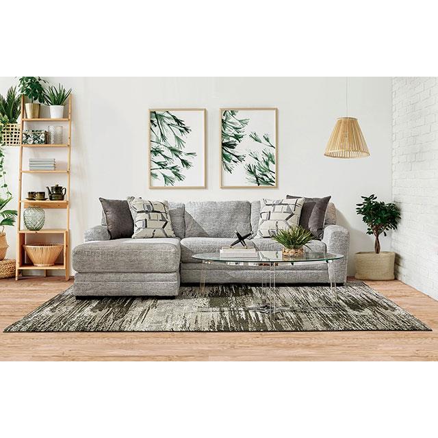 Furniture of America Waltham Fabric Sectional SM5192-SECT IMAGE 2