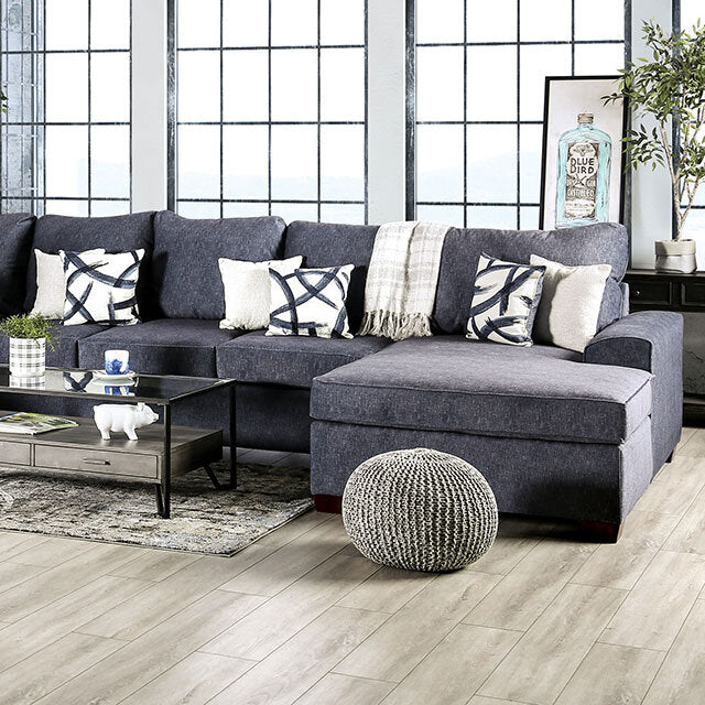 Furniture of America Shoreditch Fabric Sectional SM7771-SECT IMAGE 2