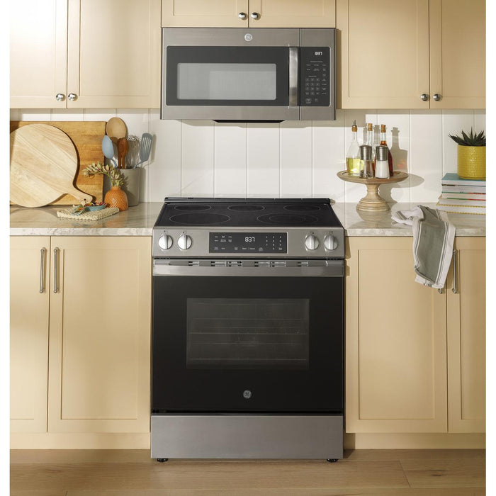 GE 30-inch Slide-in Electric Range GRS500PVSS IMAGE 5