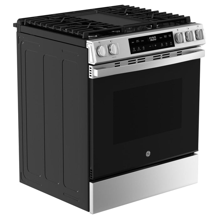 GE 30-inch Slide-in Gas Range with Griddle GGS500SVSS IMAGE 10